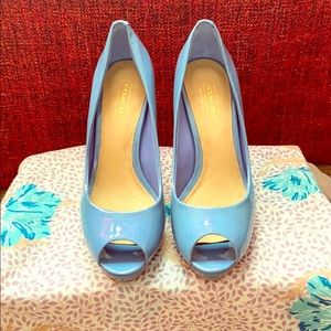Coach Peep Toe Heels
